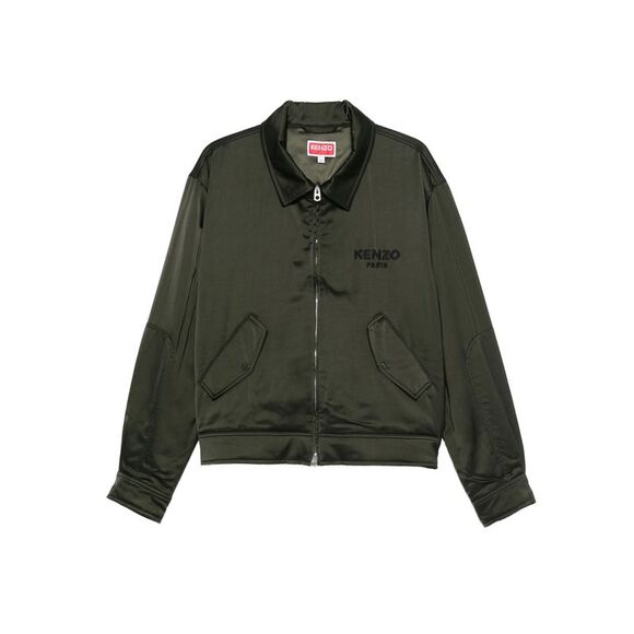 Kenzo Green Jackets - Bomber Jackets Men